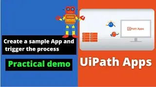 Uipath Apps Tutorial|Build your first App|Tutorial to create the App and to trigger the process