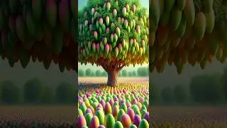 Easy and fast technique for planting and growing mango fruit trees with papaya stimulant.#gardening