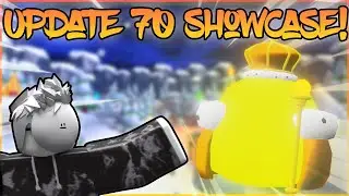 New Update 70! Golden Slime and Royalty Showcase | Bubble Gum Simulator