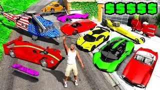 Collecting CENTILLIONAIRE SUPER CARS in GTA 5!