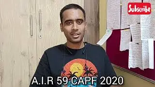 My UPSC Interview Experience | A.I.R 59 CAPF 2020