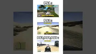 GTA V PS1 VS PS2 VS PS3 VS PS4 VS PS5 