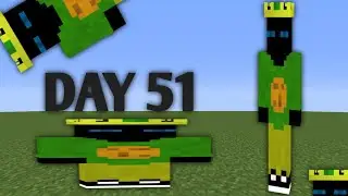 1 Day 1 Block. Build my skin. Day 51. The next video will be when this video gets 1000 views