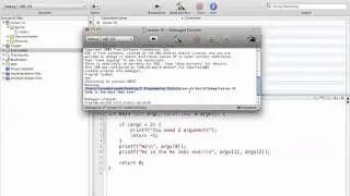 C Programming on the Mac L41 - Command-Line Arguments