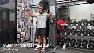 Cable Crossover Lateral Raise