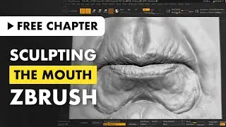How to Sculpt the Mouth in ZBrush