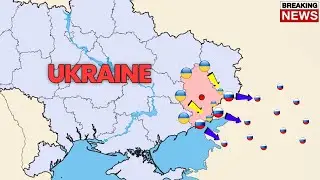 Big Change in War Map of Ukraine! Russian Army Withdraw from Donetsk!