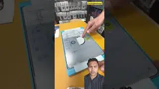 A flat screen protector that can be pasted by hand #shorts