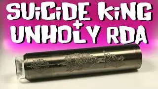 Suicide King Mod + Crossbones v3 RDA | Deathwish modz | Vaping Bogan