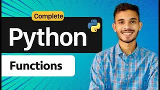 Functions in Python | Complete Python Tutorial | Lecture #16