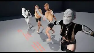DAZ to UE4 Genesis 3 animation tests