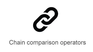Chaining comaprison operators