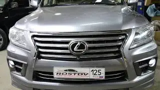Бегающий поворотник Lexus LX570