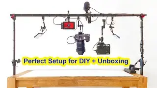 Building the Best Overhead Camera Setup for DIY and Unboxing Videos