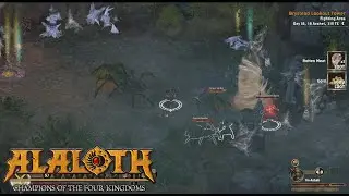 Baldur’s Gate (1, 2) And Dark Souls Had A Baby - Alaloth: Champions of The Four Kingdoms Gameplay