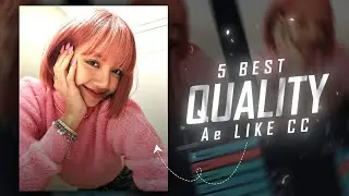 5 Best Quality Ae Like CC 🤍🔥 | Preset & XML File | Alight Motion | Rajj Editz |