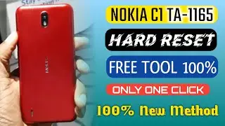 Nokia C1 Ta-1165 Fix No Command With Free Tool How to do a hard reset on NOKIA C1