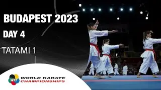 KARATE World Championships | Day 4 – Tatami 1 | WORLD KARATE FEDERATION