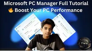 Microsoft PC Manager Full Tutorial 🔥 Boost Your PC Performance in Minutes