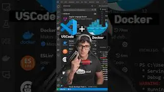 VScode + Docker. #python #programacion #docker #vscode