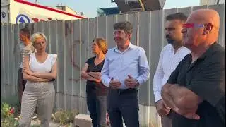 Mersin Milletvekilleri Perihan Koca ve Ali Bozan işçilerle buluştu