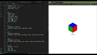 CSS Tutorial: 3D Cube Shape 