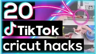😱 20 CRICUT HACKS FROM TIKTOK | CRICUT HACKS FOR BEGINNERS |  TIKTOK CRICUT HACKS