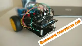 Bluetooth controlled car