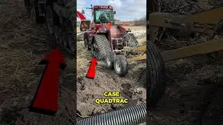 Case QuadTrac Pulling Tile Plow! | Drain Tile Project Pt.1