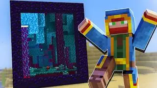 IMMERSIVE PORTALS Mod is Incredible! HERE'S WHY 🤩 (Mod Showcase and Review)