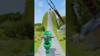Spinning Thor Hammer Trap CRUSHES Country Going Down in BeamNG.drive!