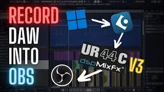 Stream DAW audio to OBS with NO Plugins!