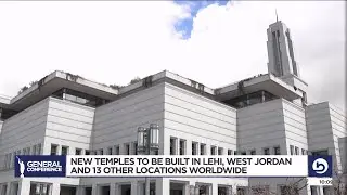 15 new temples announced during April 2024 General Conference
