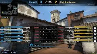CSGO POV Cloud9 #SH1RO vs EG on Inferno - 27 kills