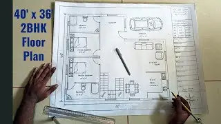 How to Manually Draw a Floor Plan by Hand Using Easiest Scaling Method - Best Verbal Scale Example