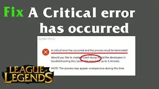 Fix error 