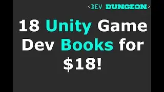 18 Unity Game Dev Books for $18
