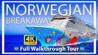 Norwegian Breakaway | Full Walkthrough Cruise Ship Tour | Ultra HD - Norwegian Cruise Lines