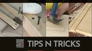 4 Secrets woodworking hacks you didn't know // Wood DIY