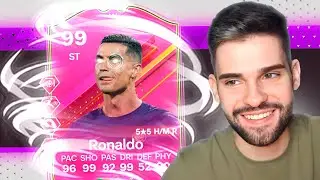 NOVO CR7 99 DE OVERALL no MELHOR FUT DRAFT DA HISTÓRIA! FC 24