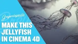Model, Texture, And Light A Jellyfish Scene - Greyscalegorilla Tutorial