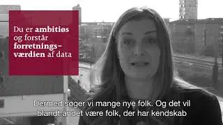 PFA søger data-profiler med agil erfaring
