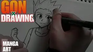 Hunter X Hunter - Gon Çizimi [Manga Çizimleri]