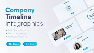 Company Timeline Infographics | After Effects Template