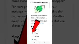 Automatic Delete WhatsApp Chats | How To Enable Disappring Message Setting In WhatsApp |