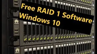 Free RAID 1 Software in Windows 10 Pro [Disk Mirroring]
