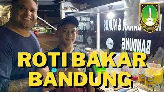 Bule PERTAMA kali makan ROTI BAKAR BANDUNG | I eat ROTI BAKAR BANDUNG for the first time