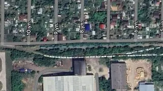 Места детства. Мостовой кран на даче.
