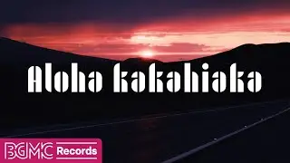 Hawaiian Music Sunset Drive | Nighttime Highway Journey for Relaxation