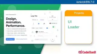 Loader ionic 5 UI tutorial